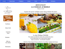 Tablet Screenshot of la-vieille-auberge-77.com